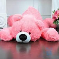 Плюшевий Ведмідь "Умка" 70 см Рожевий