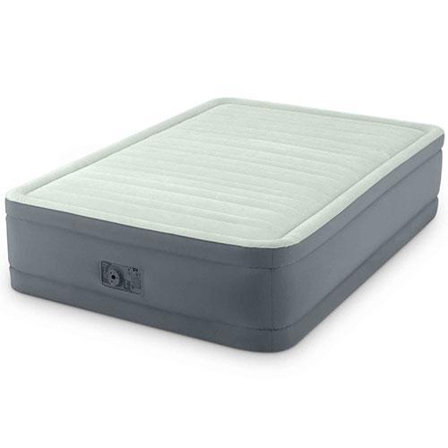Велюрове ліжко Intex 64904 з електронасосом, 191-137-46 см, фото 1