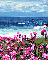 Художественный творческий набор, картина по номерам Цветы у моря, 40x50 см, «Art Story» (AS0380)