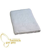 Рушник банний 70*140, 600 г/м2, білий із логотипом