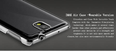 Пластиковий чохол Imak Crystal для Asus Zenfone C ZC451CG прозорий, фото 4