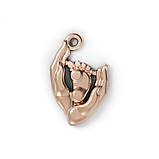 Кулон срібний Мама та Ніжка Малюка, фото 3