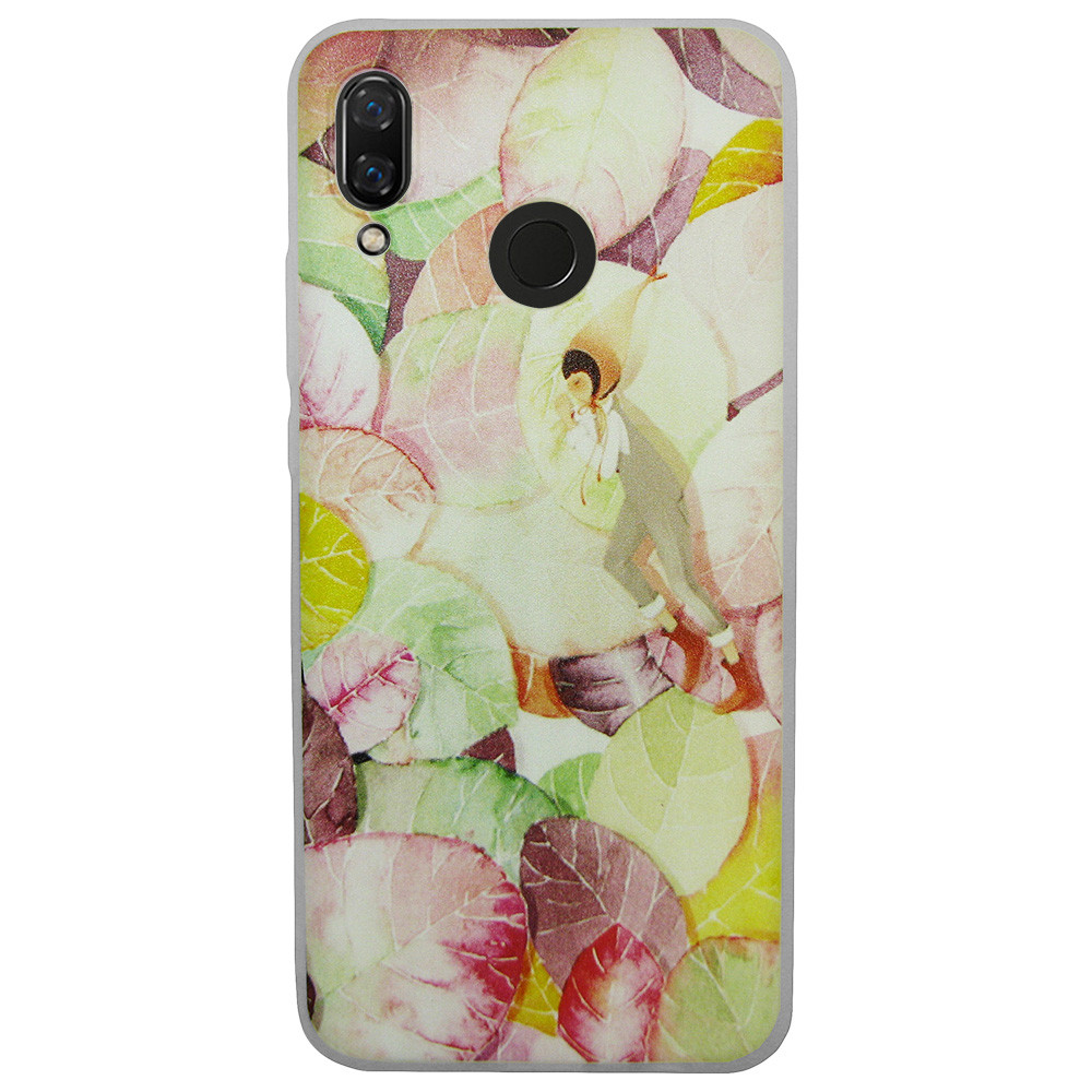 Чохол з малюнком Printed Silicone для Huawei Nova 3 Листя
