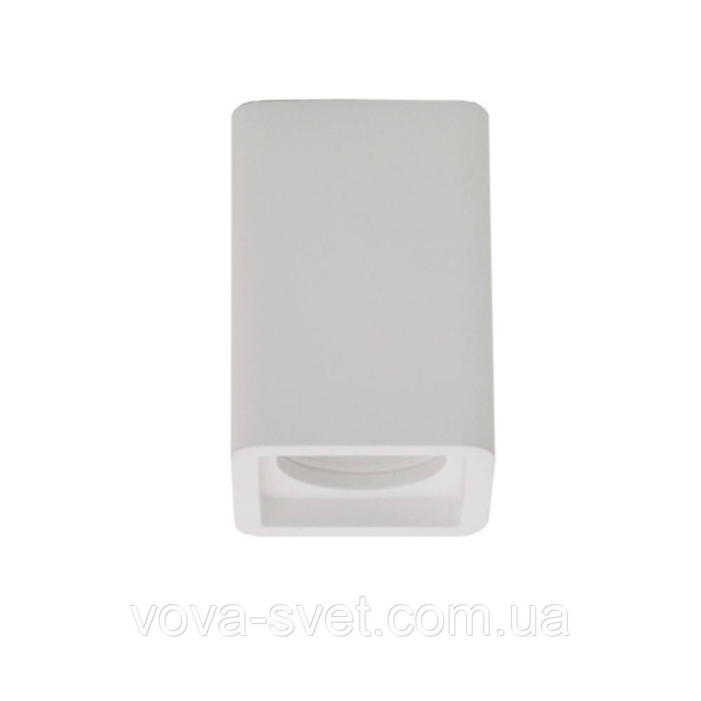 Світильник гіпсовий накладний [Cast Light N2-110 White ]