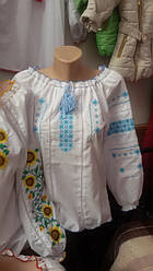 Вишиванка жіноча хрестиком