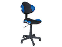 Компьютерное кресло Q-G2 ткань Signal черно-синий