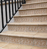 Gresmanc Tambora плитка клінкерна керамічна плінтус для вулиці тераси сходів ганку, фото 2