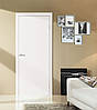 Дверне полотно звукоізоляційне Оміс біле матове Cortex Глухе Гладке, фото 2