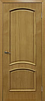 Дверное полотно шпонированное Омис глухое дуб натуральный Капри