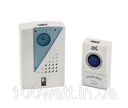 Дзвінок бездротовий Horoz Electric Lord 12 V 150 м 38мелодій 086-001-0001