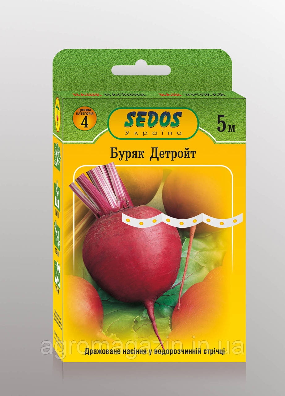 Бурякла "Детройт" (стрічка, 5 м)