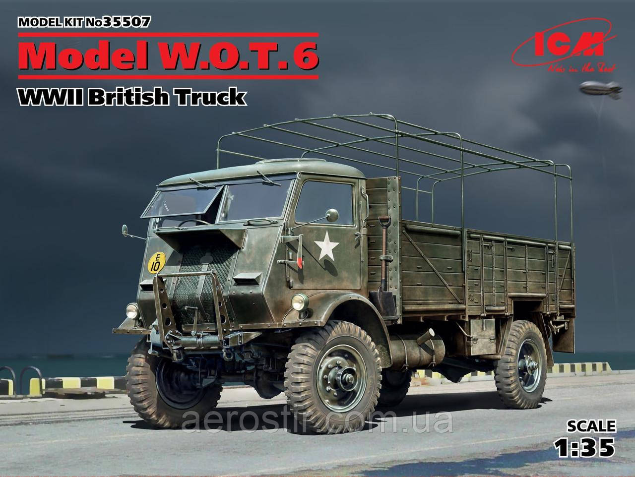 Вантажівка Model WOT 6 1/35 ICM 35507
