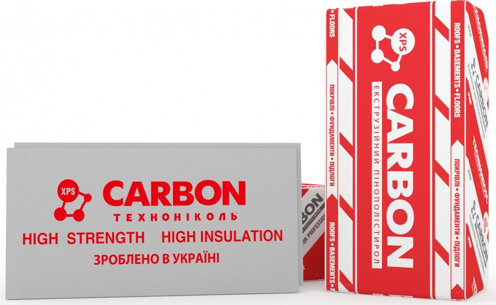 Екструдований пінополістирол Carbon PROF 300 1180х580х40