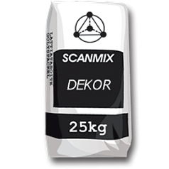 Фасадна штукатурка короїд Scanmix DEKOR (25 кг)