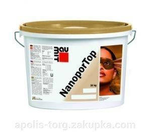 Baumit NanoporTop Декоративна фасадна штукатурка баранчик 2,0 до 25 кг, фото 1