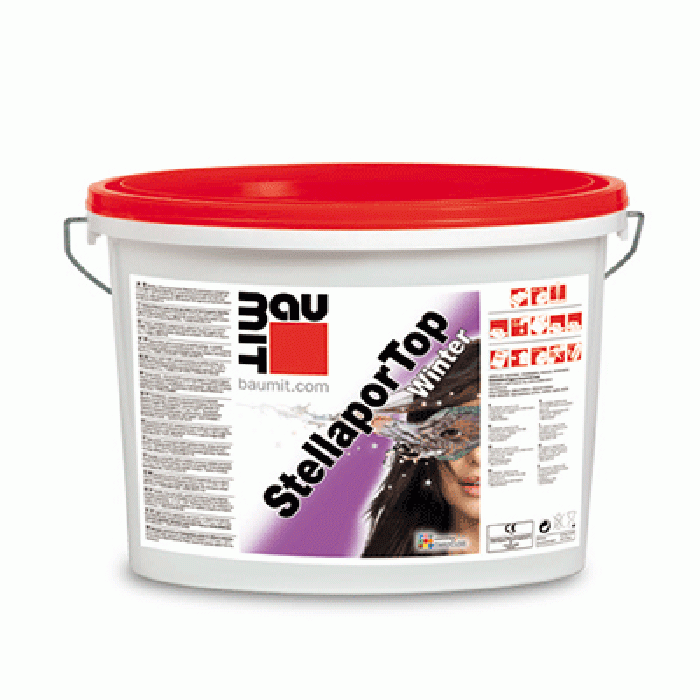 Baumit StellaporTop Декоративна фасадна штукатурка баранчик силікон-силікатна 2.0 к 25 кг
