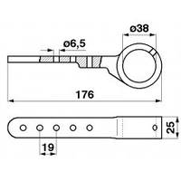 Головка косы 785584M1, 3467698M91 MASSEY FERGUSON, CLAAS