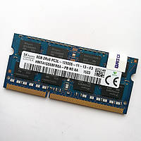 Оперативна пам'ять для ноутбука Hynix SODIMM DDR3L 8Gb 1600MHz 12800s CL11 (HMT41GS6BFR8A-PB N0 AA) Б/В