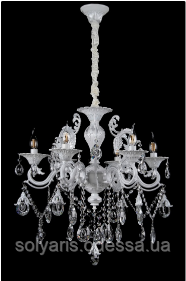 Люстра свіча  L22555/6 (LWT+SL), фото 1