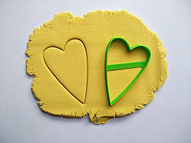 3D-формочки-вирубки для пряників "Сердечко 15"