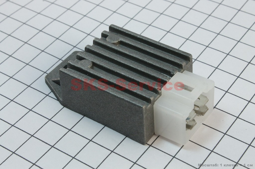 Реле-регулятор Напряжения (4 Контакта Квадратом) для Мопеда Delta ...