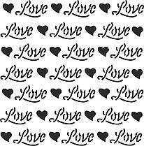 Трафарет для пряників "Love"