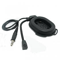 Тактична гарнітура Expert EX-Tactical LK1 для радіостанцій Kenwood/Baofeng/Quansheng, фото 2