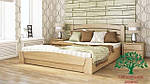 Ліжко півтораспальне з підйомним механізмом "Селена Аури" з масиву бука 180*200, Естелла (Україна), фото 2