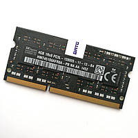 Оперативна пам'ять для ноутбука Hynix SODIMM DDR3L 4Gb 1600MHz PC3L-12800s 1R8 CL11 (HMT451S6AFR8A-PB NA AA) Б/В