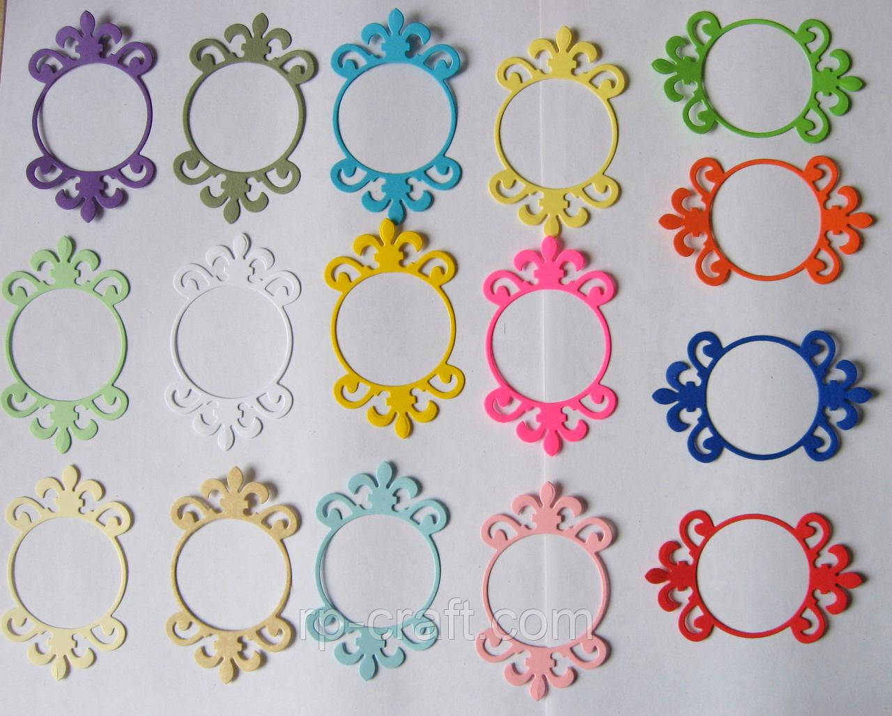 Вирубування з паперу та картону. Віньєтка, 45х79 мм, фото 1