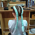 🍃 М'ятний канокалон для плетіння зачісок 🍃, фото 7