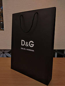 Подарунковий пакет Dolce&Gabbana вертикальний, mахi