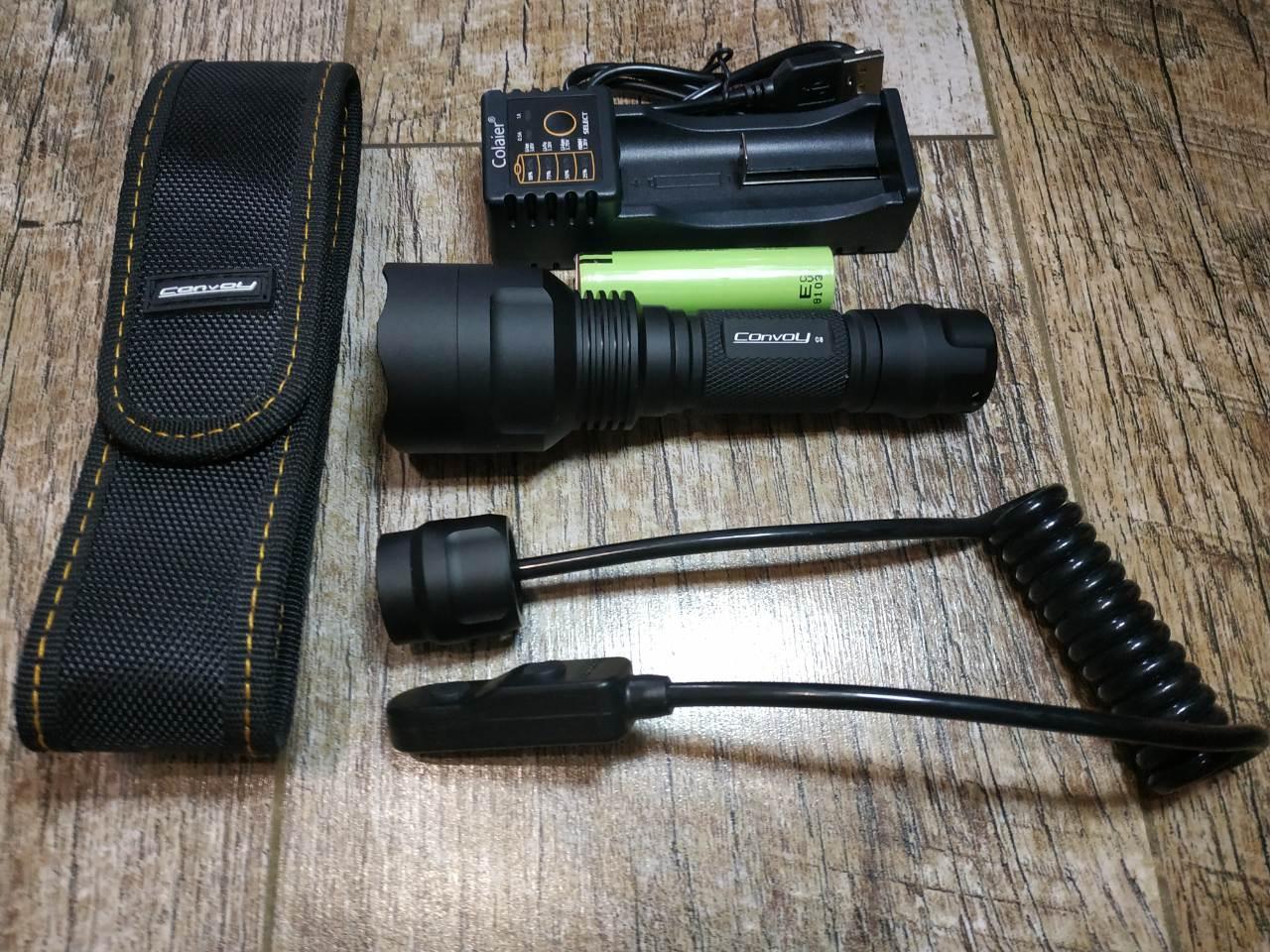 Ліхтарик Convoy C8 XM-L2 U2-1А +Повна комплектація
