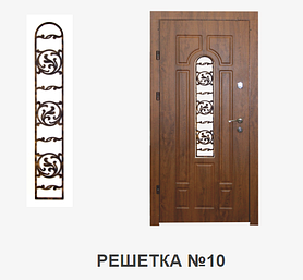 Виды решеток Бастион 10