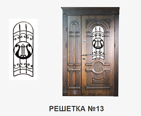 Виды решеток Бастион 13