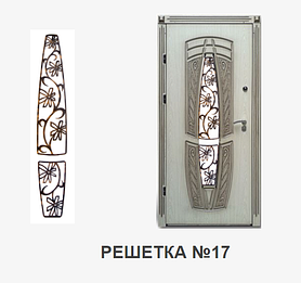 Виды решеток Бастион 17