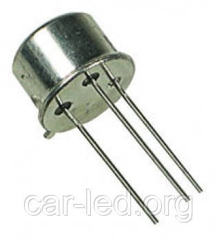 2N3440  транзистор NPN (15мГц, 1A 200V) Ni (TO-39) STMicroelectronics (формовані), фото 1