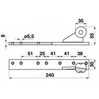 Головка коси жатки 1.1104.060.010.00 DEUTZ FAHR