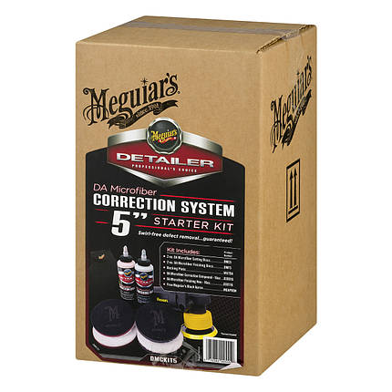 Набір для корекційного полірування - Meguiar's DA Microfiber Correction System 5" Starter Kit (DMCKIT5), фото 2