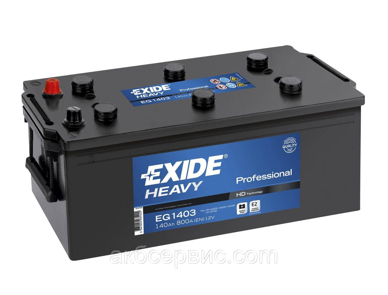 Акумулятор автомобільний Exide EG1403