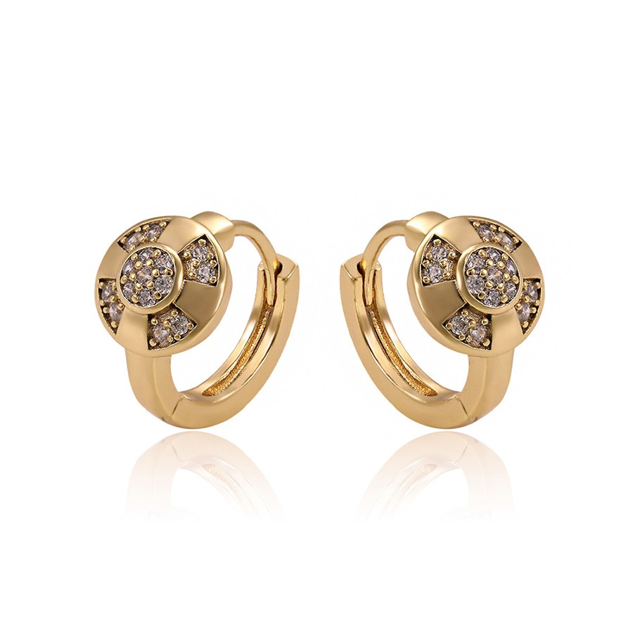 Сережки ХР Gold filled 18k