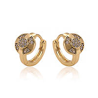 Сережки ХР Gold filled 18k