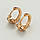 Сережки ХР Gold filled 18k, фото 6