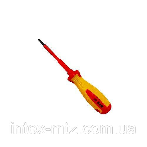 Викрутка S&R з профілем PH0 х 75мм 1000 V