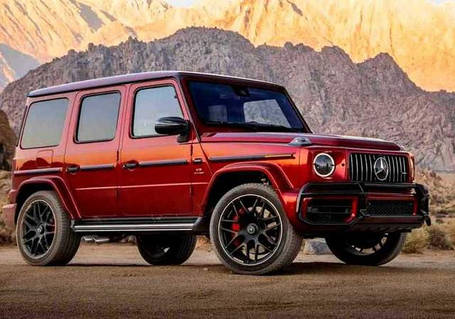 Диски і шини на Mercedes Benz G-Class W463A / W464