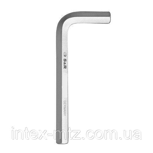 Ключ шестигранний S&R HX 4 короткого типу