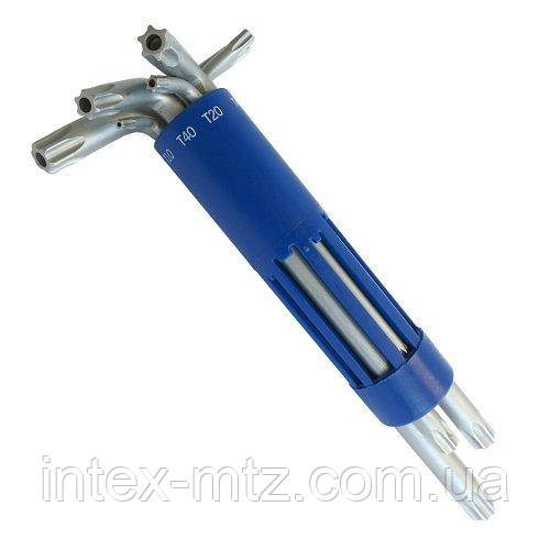 Набір шестигранних ключів S&R TX 8шт в пластиковому кейсі