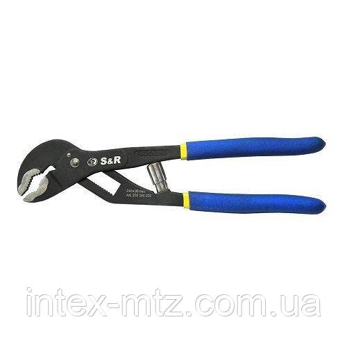 Переставні кліщі S & R швидкозажимні 300х40мм