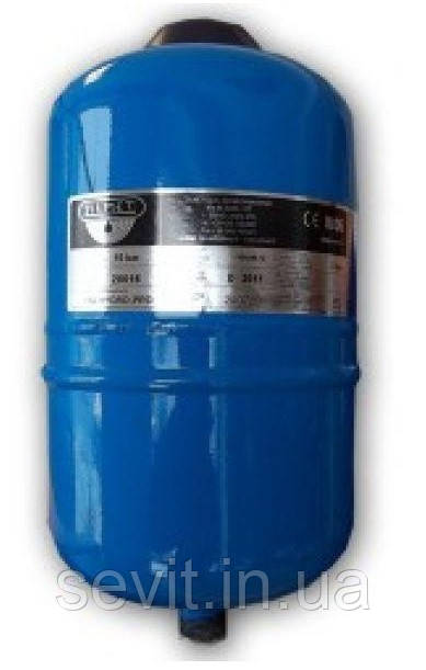 Бак гідроакумулятор Zilmet для систем водопостачання HYDRO-PRO 12 арт.11A00012000 (12 л) 10 bar, фото 1
