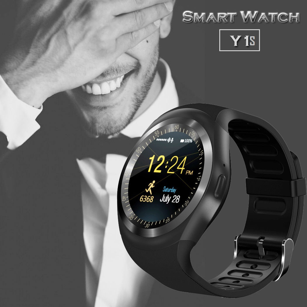 Смартгодинник Smart Watch Y1S Black, фото 1